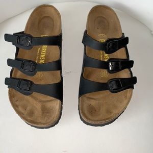 Black leather Florida Birkenstock